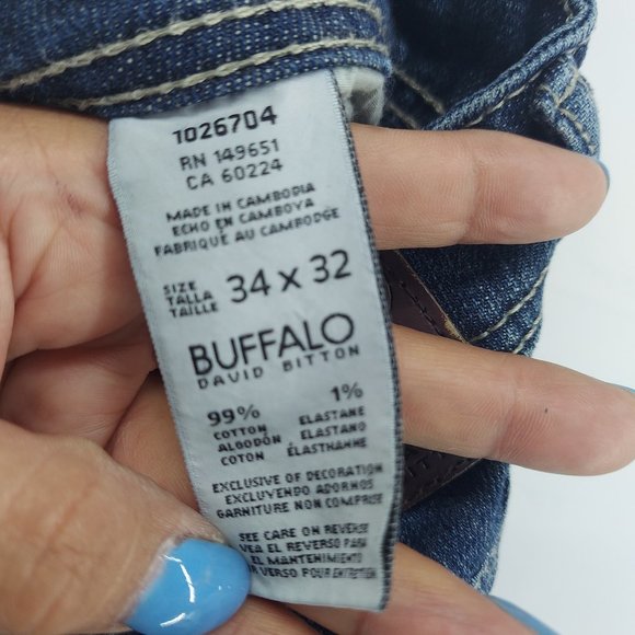 David Bitton Buffalo Driven-X Jeans size 34 - Picture 10 of 11